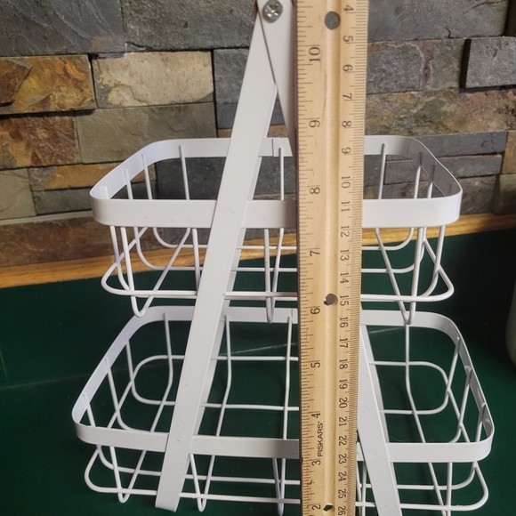 Cute Farmhouse Tiered Basket 😍 C1 - Picture 3 of 12